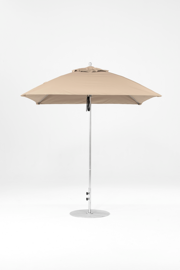 464FM-SQ-R100 Beige-Brushed Silver