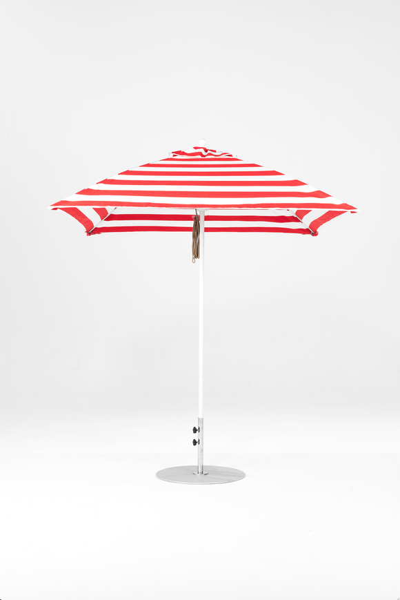 464FM-SQ-012 Red Stripe-Alpine White