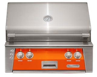 Buy luminous-orange-gloss Alfresco ALXE 30-Inch Built-In Grill With Rotisserie