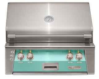 Buy light-green-gloss Alfresco ALXE 30-Inch Built-In Grill With Rotisserie