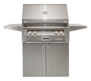 Buy signal-grey-gloss Alfresco ALXE 30-Inch Freestanding Grill With Rotisserie