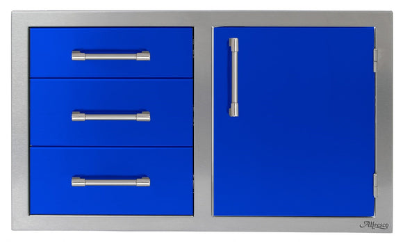 Alfresco 42 Inch Door Drawer Combo