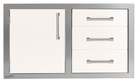 Alfresco 42 Inch Door Drawer Combo