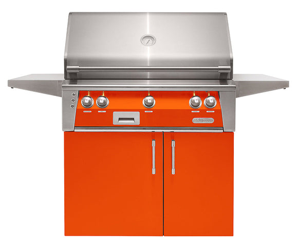 Alfresco ALXE 36-Inch Freestanding Grill With Rotisserie
