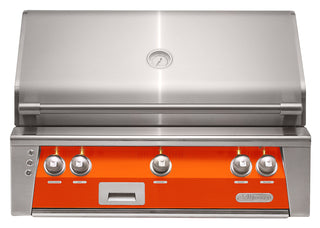 Buy luminous-orange-gloss Alfresco ALXE 36-Inch Built-In Grill With Rotisserie