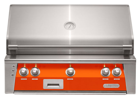 Alfresco ALXE 36-Inch Built-In Grill With Rotisserie