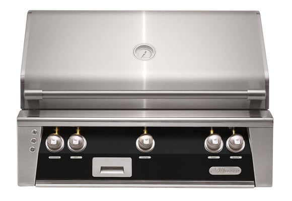 Alfresco ALXE 36-Inch Built-In Grill With Rotisserie