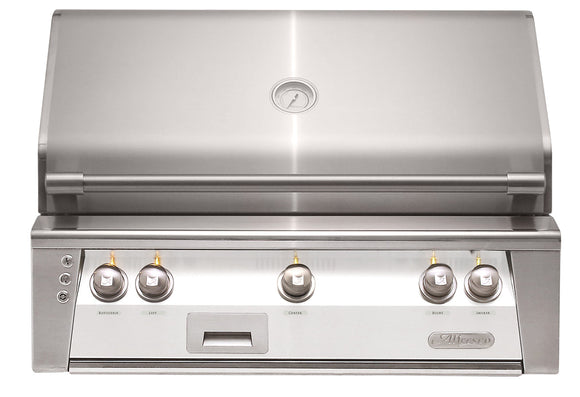 Alfresco ALXE 36-Inch Built-In Grill With Rotisserie