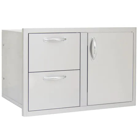 Blaze 32 Inch Access Door and Drawer Combo