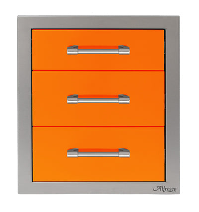 Alfresco 17-Inch Three-Tier Storage Drawers