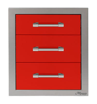 Alfresco 17-Inch Three-Tier Storage Drawers