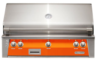 Buy luminous-orange-gloss Alfresco ALXE 42-Inch Built-In Grill With Rotisserie