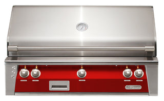 Buy carmine-red-gloss Alfresco ALXE 42-Inch Built-In Grill With Rotisserie