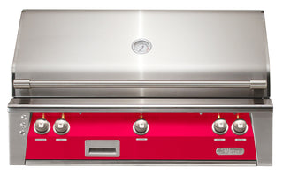 Buy raspberry-red-gloss Alfresco ALXE 42-Inch Built-In Grill With Rotisserie