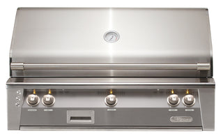 Buy signal-grey-gloss Alfresco ALXE 42-Inch Built-In Grill With Rotisserie