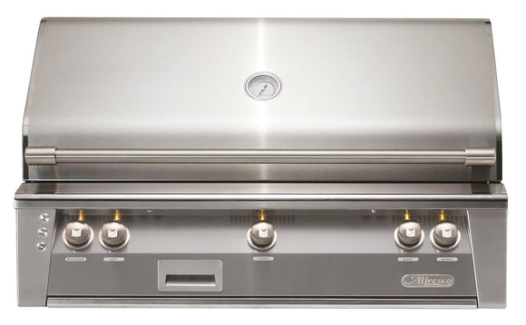 Alfresco ALXE 42-Inch Built-In Grill With Rotisserie