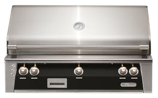 Buy jet-black-gloss Alfresco ALXE 42-Inch Built-In Grill With Rotisserie
