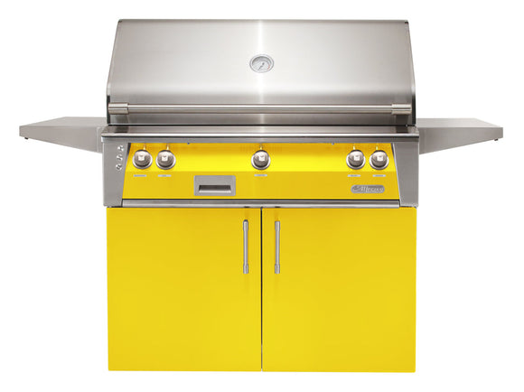 Alfresco ALXE 42-Inch Freestanding Grill With Rotisserie