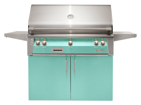 Alfresco ALXE 42-Inch Freestanding Grill With Rotisserie