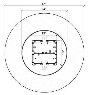 Warming Trends Circular Ready to Finish Kits
