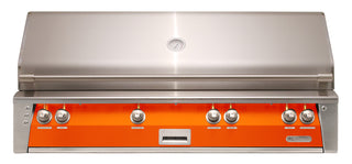 Buy luminous-orange-gloss Alfresco ALXE 56-Inch Built-In Grill With Sear Zone & Rotisserie