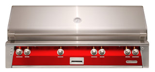 Buy carmine-red-gloss Alfresco ALXE 56-Inch Built-In Grill With Sear Zone & Rotisserie