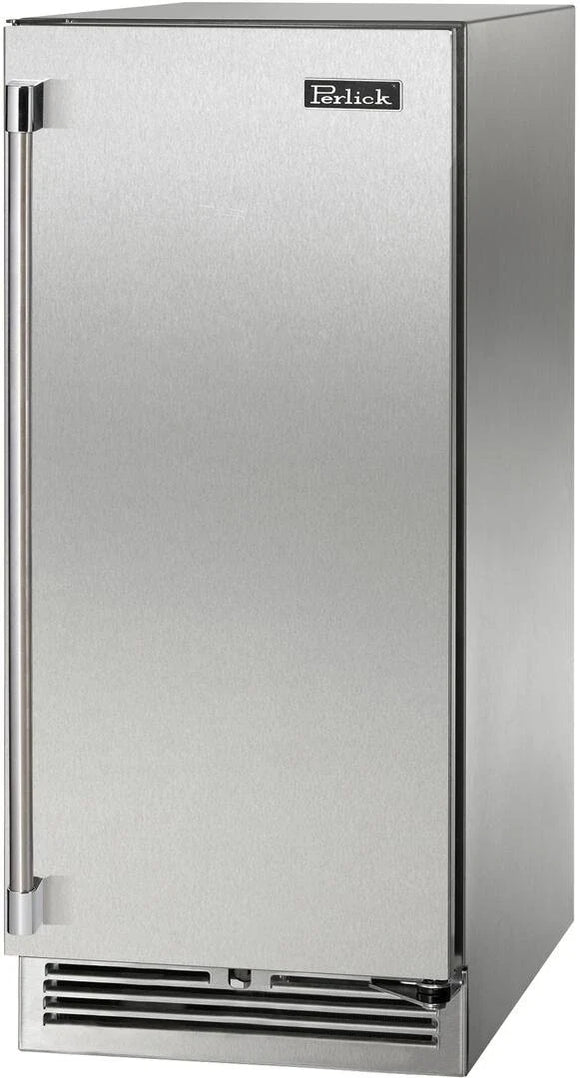 Perlick 15 Inch Outdoor Refrigerator with Solid, Glass and Panel Ready Door