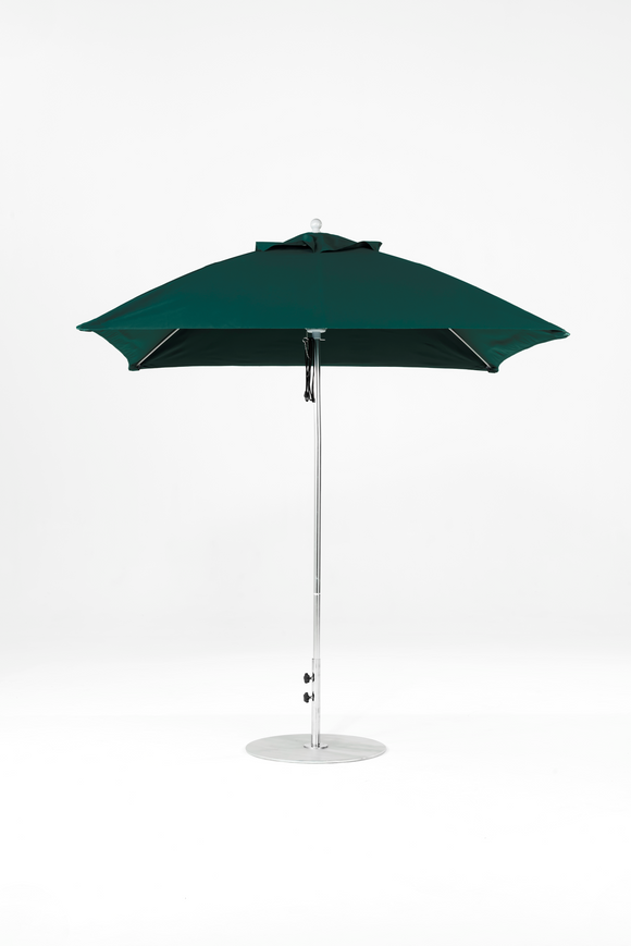 464FM-SQ-R102 Forest Green-Brushed Silver