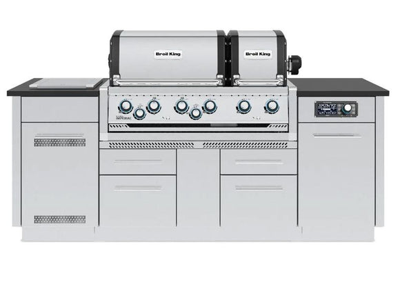 Broil King Imperial QS 690i 6-Burner Gas Grill Island