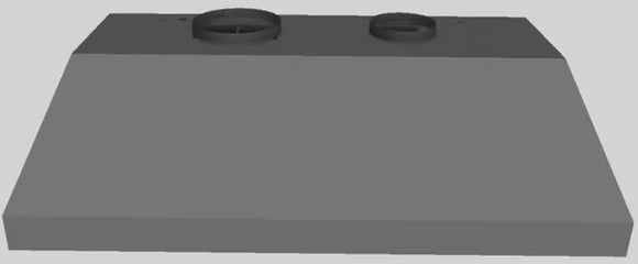 Vent A Hood 46 3/8 Inch 900 CFM Wall Mount Liner Insert