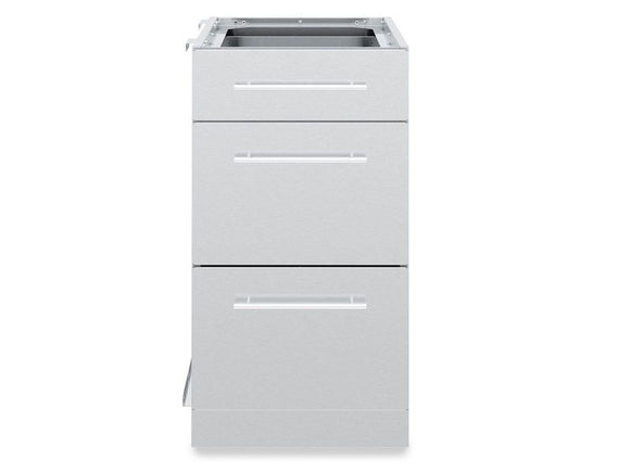 Broil King Stainless Steel 3 Drawer Cabinet