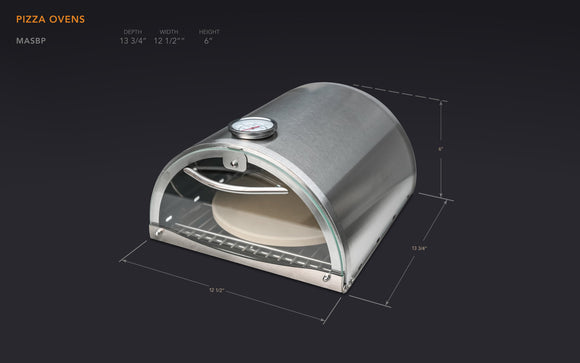 Mont Alpi Gas Countertop Pizza Oven | Durable & Efficient