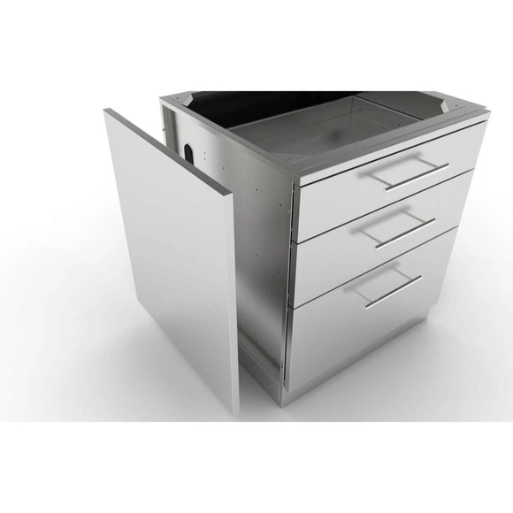 Sunstone Outdoor Kitchen Universal End Panel – Stainless Steel