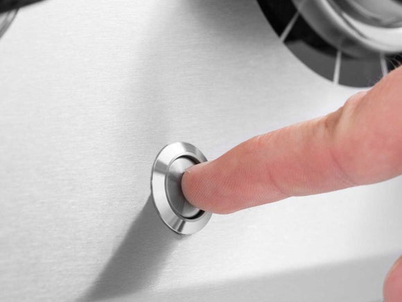 Broil King Imperial S490 4-Burner Built-In Gas Grill With Rotisserie & Side Burner