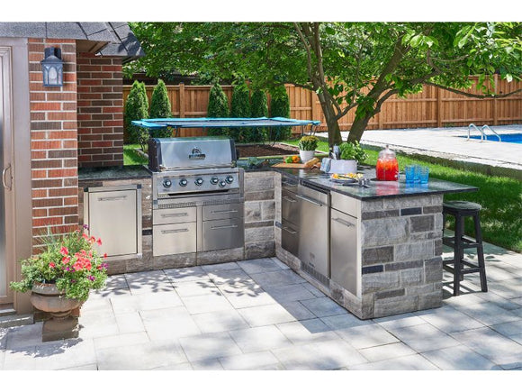 Broil King Imperial S570 5-Burner Built-In Gas Grill With Rotisserie