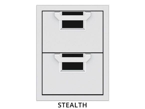 Aspire by Hestan 16-Inch Double Storage Drawers