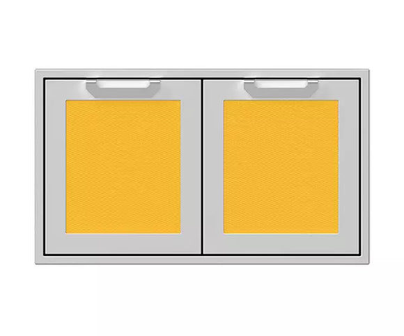 Hestan 36 Inch Double Storage Doors