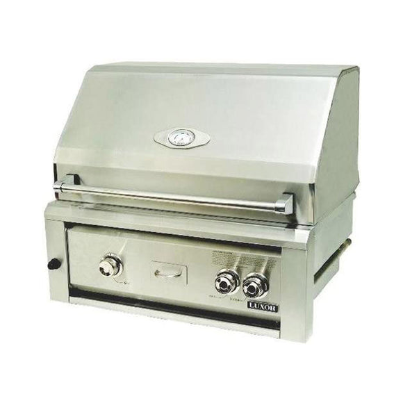 Luxor 30 Inch Built-in Gas Grill with Rotisserie