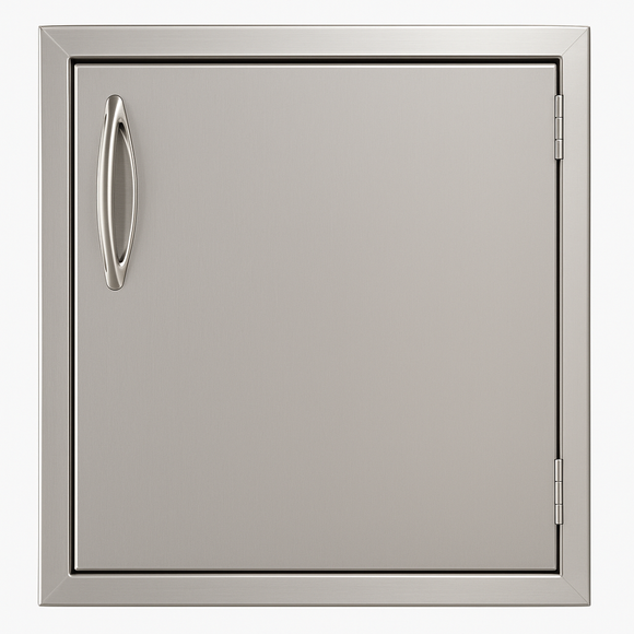 Luxor 17 Inch Medallion Vertical Single Door