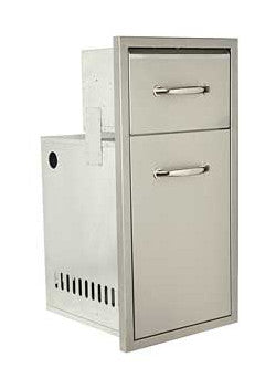 Luxor Medallion Trash and Paper Towel Holder