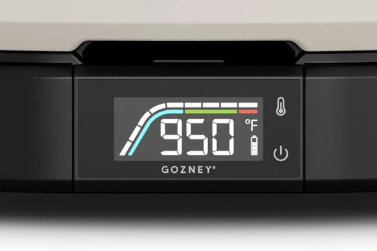 Precision at your fingertips. Arc combines a tunable gas flame, a precision digital thermometer, and a bright lateral yellow flame for easy, precise cooking of any pizza.