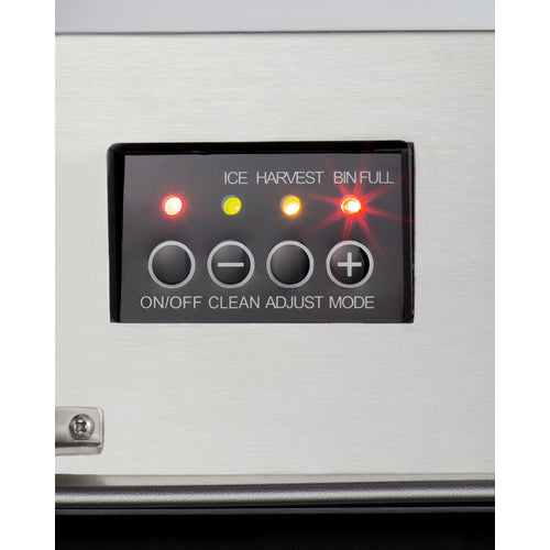 Summit 15 Inch Built-In Outdoor 50 lb. Clear Icemaker