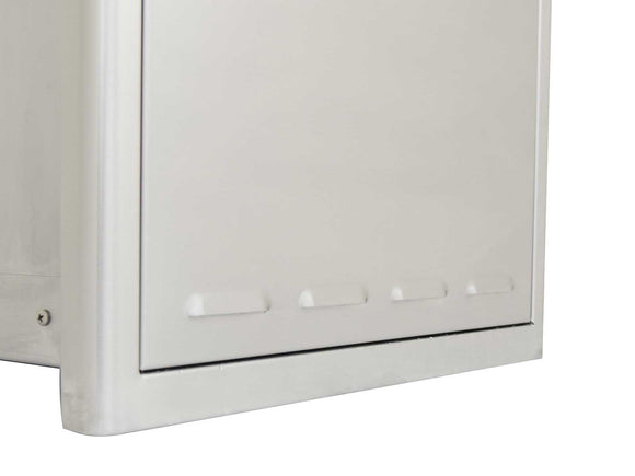 Blaze 18 Inch Roll Out Trash Bin/Liquid Propane Tank Storage Drawer