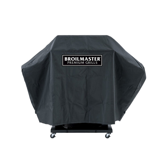 Broilmaster Full Length Premium Grill Cover For P, T, And R Series On Cart With One Side Shelf