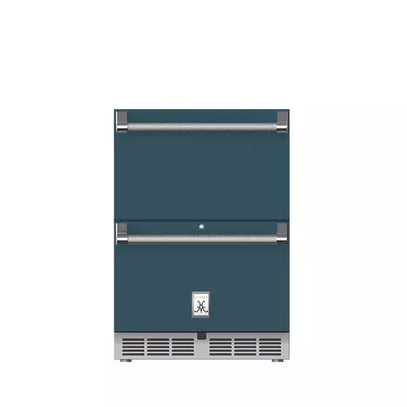 Hestan 24 Inch Outdoor Refrigerator with Drawers and Lock