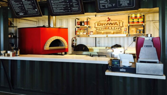 Forno Bravo Modena FA Commercial Wood Fired Freestanding Pizza Oven – Assembled