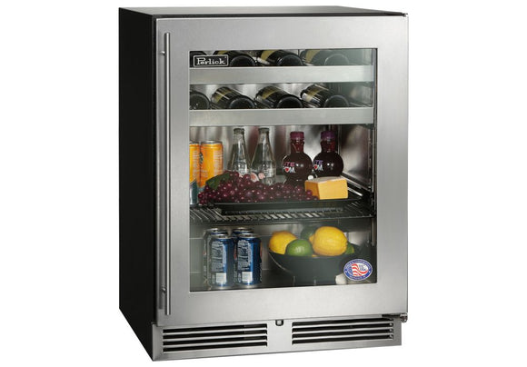 Perlick 24 Inch ADA Compliant Indoor Beverage Center With Lock