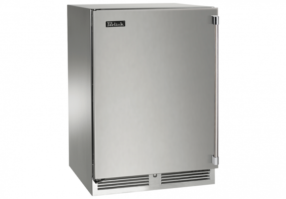 Perlick 24 Inch Outdoor Freezer with Solid Door & Lock