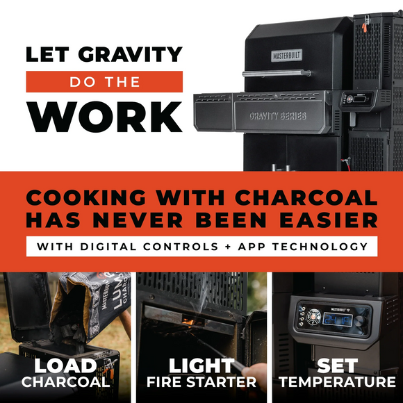 Masterbuilt Gravity Series 1150 Digital Charcoal Grill and Smoker