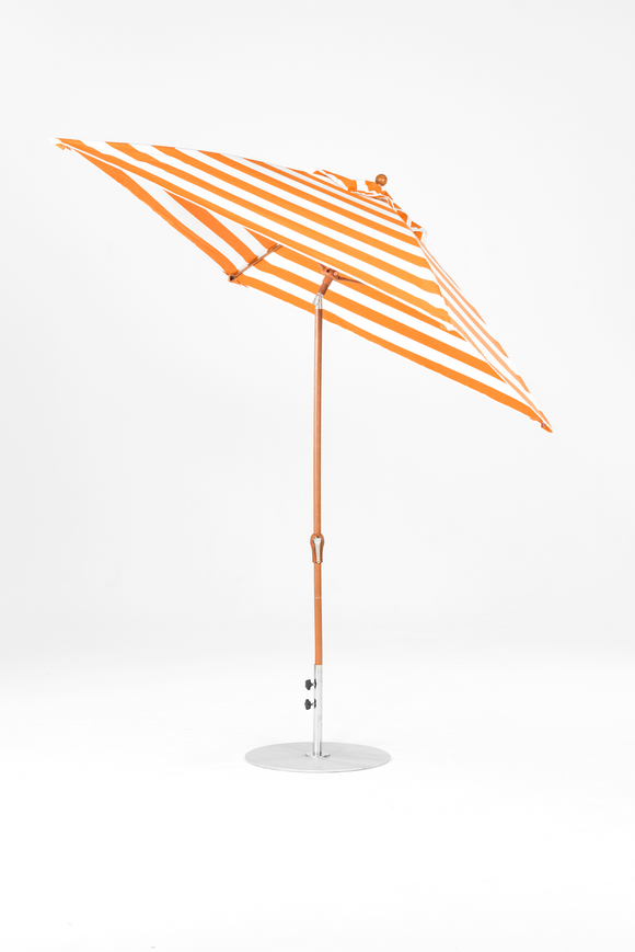 464FMA-SQ-005 Orange Stripe-Golden Oak